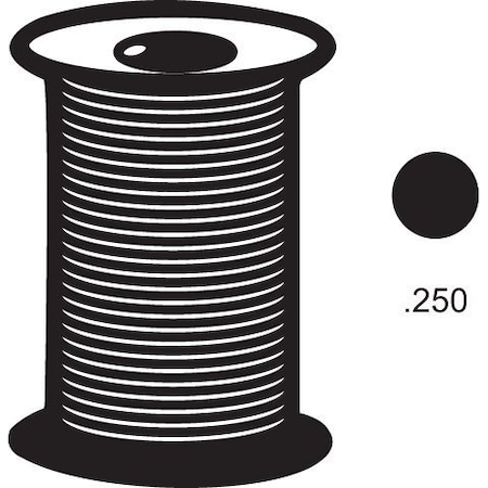 Strybuc .250 Solid Spine Foam Black 66-52